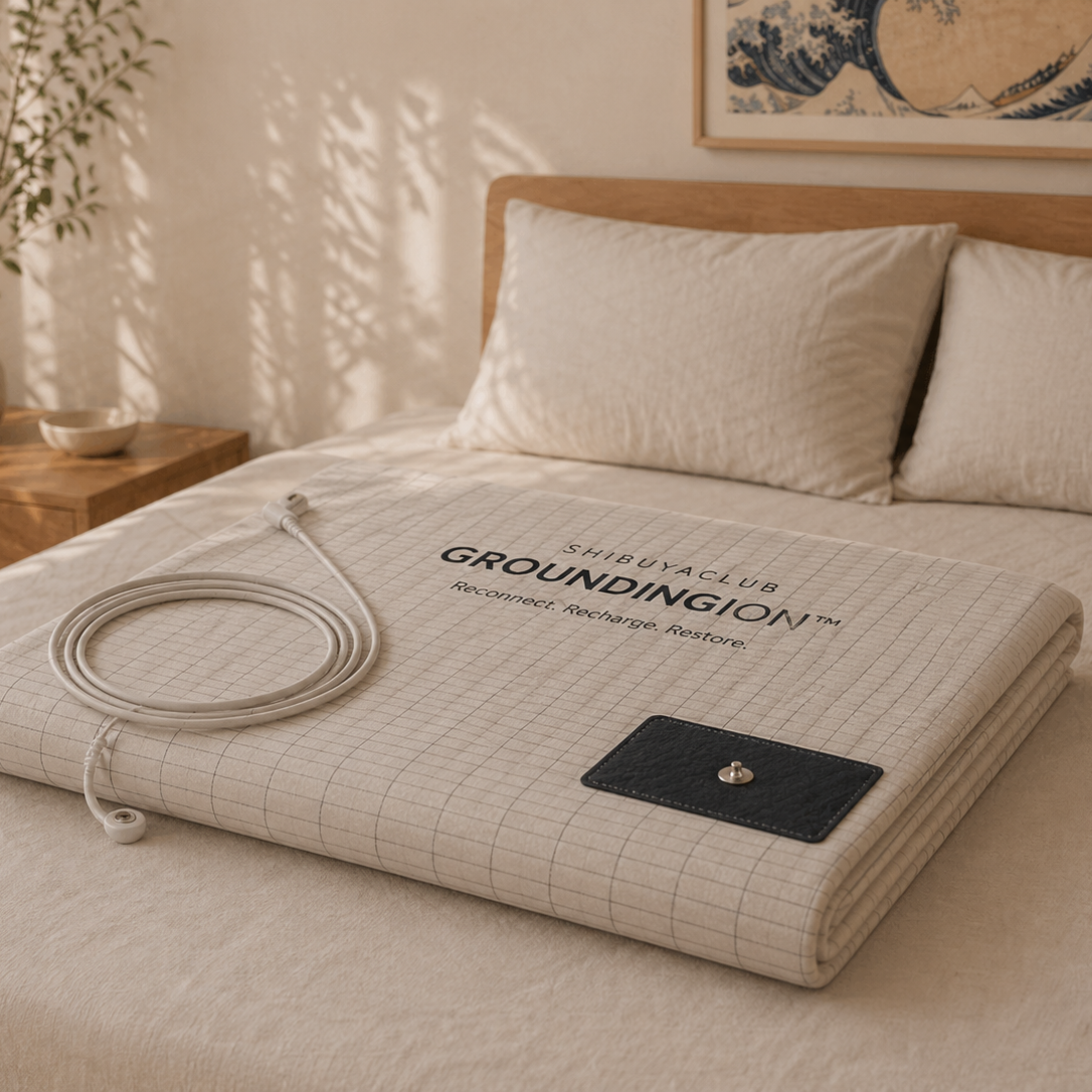 SHIBUYACLUB™ GROUNDINGION™ BED SHEET